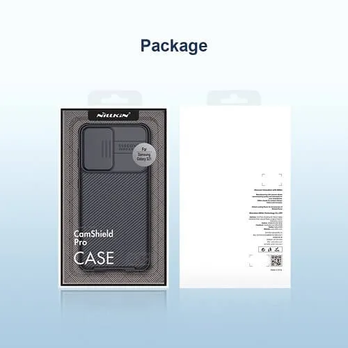 Nillkin Samsung Galaxy S21 5G Case, CamShield Series Slim Stylish Protective Case with Slide Camera Cover (Black)