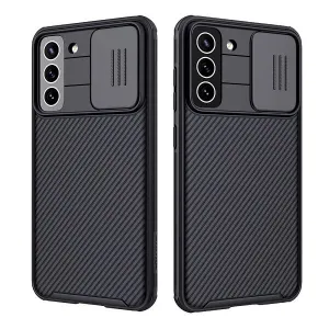 Nillkin Samsung Galaxy S22 Plus 5G Case, CamShield Series Slim Stylish Protective Case with Slide Camera Cover (Black)