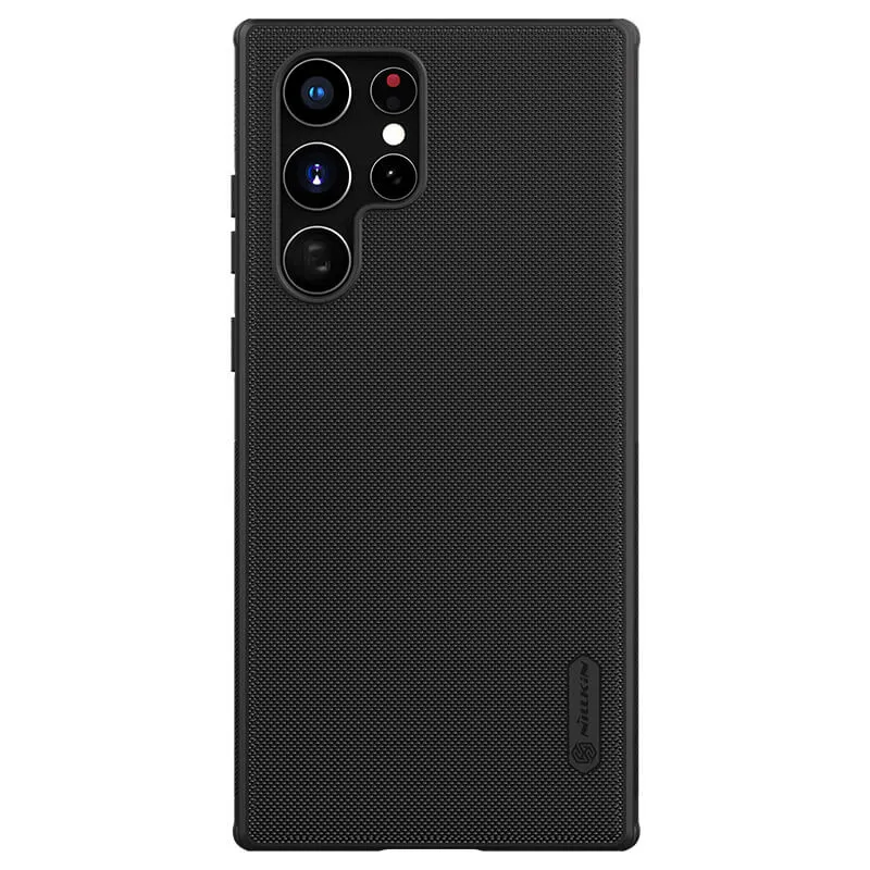 Nillkin Super Frosted Shield Pro Matte cover case for Samsung Galaxy S22 Ultra Black