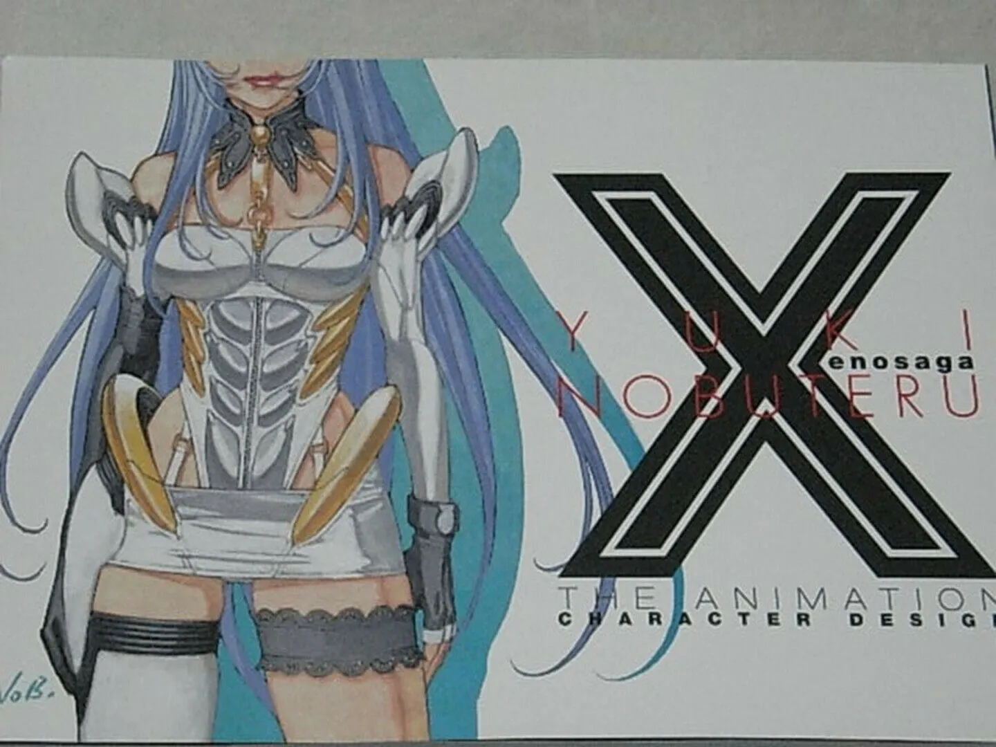 NOBUTERU YUUKI YUKI Anime Xenosaga Design Setting Art Work Collection