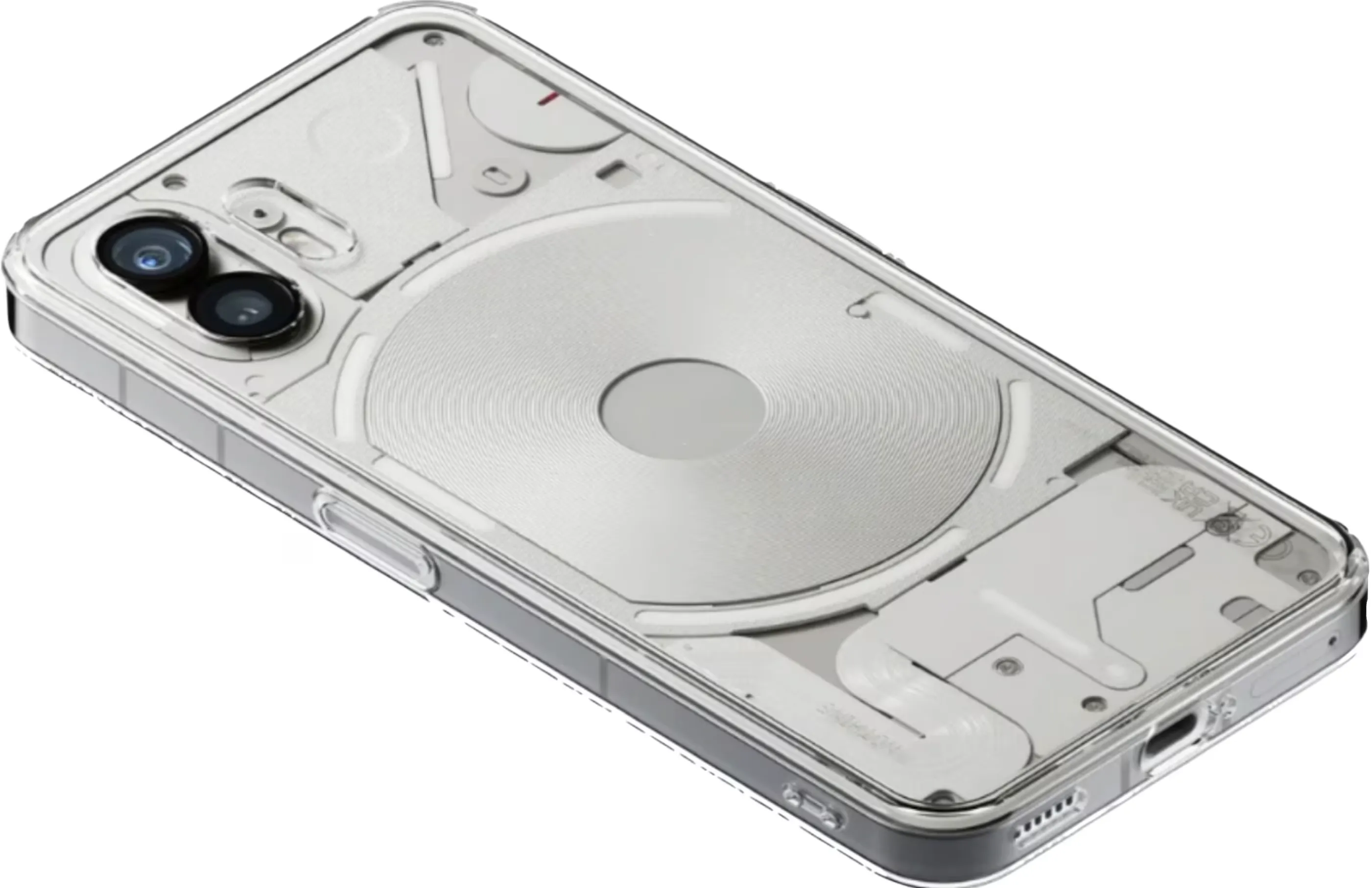 Nothing - Phone (2) Silicone Case Soft Cover (923004) - Transparent