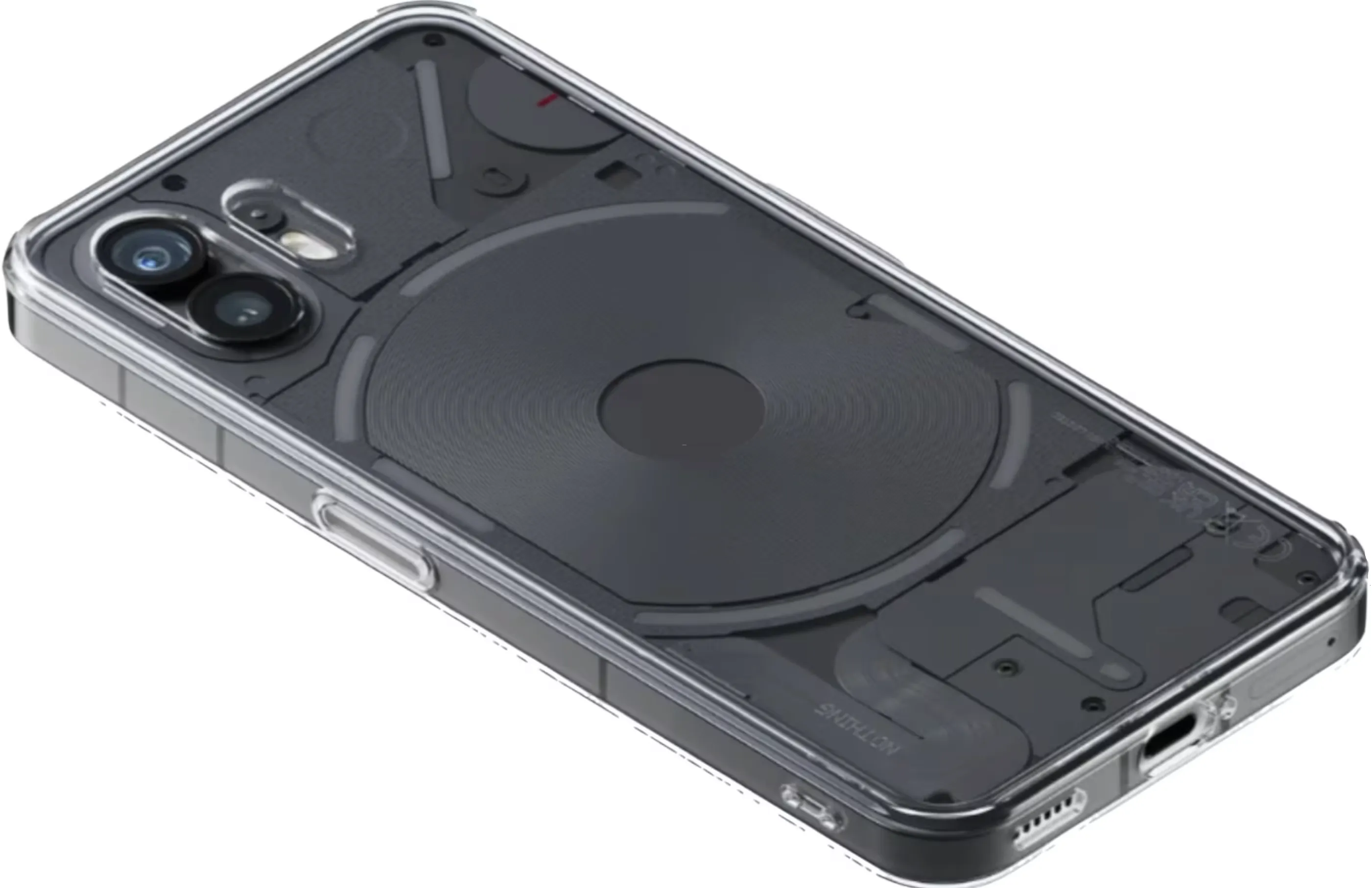 Nothing - Phone (2) Silicone Case Soft Cover (923004) - Transparent