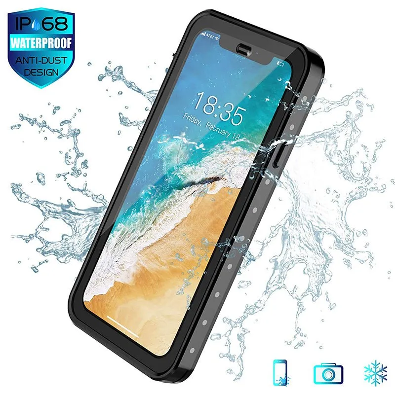 OAKTREE iPhone Xs Max WaterProof Shockproof Full-Body Rugged Case