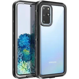 OAKTREE Samsung Galaxy S20 5G Shockproof Waterproof Full-Body Rugged Case - Black/Clear