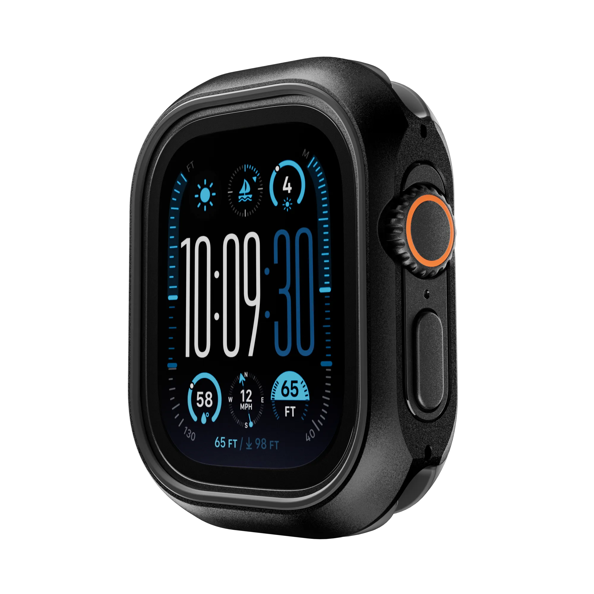 Odyssey Ultimate Edition - Aircraft-Grade Aluminum TPU Bumper Apple Watch Case