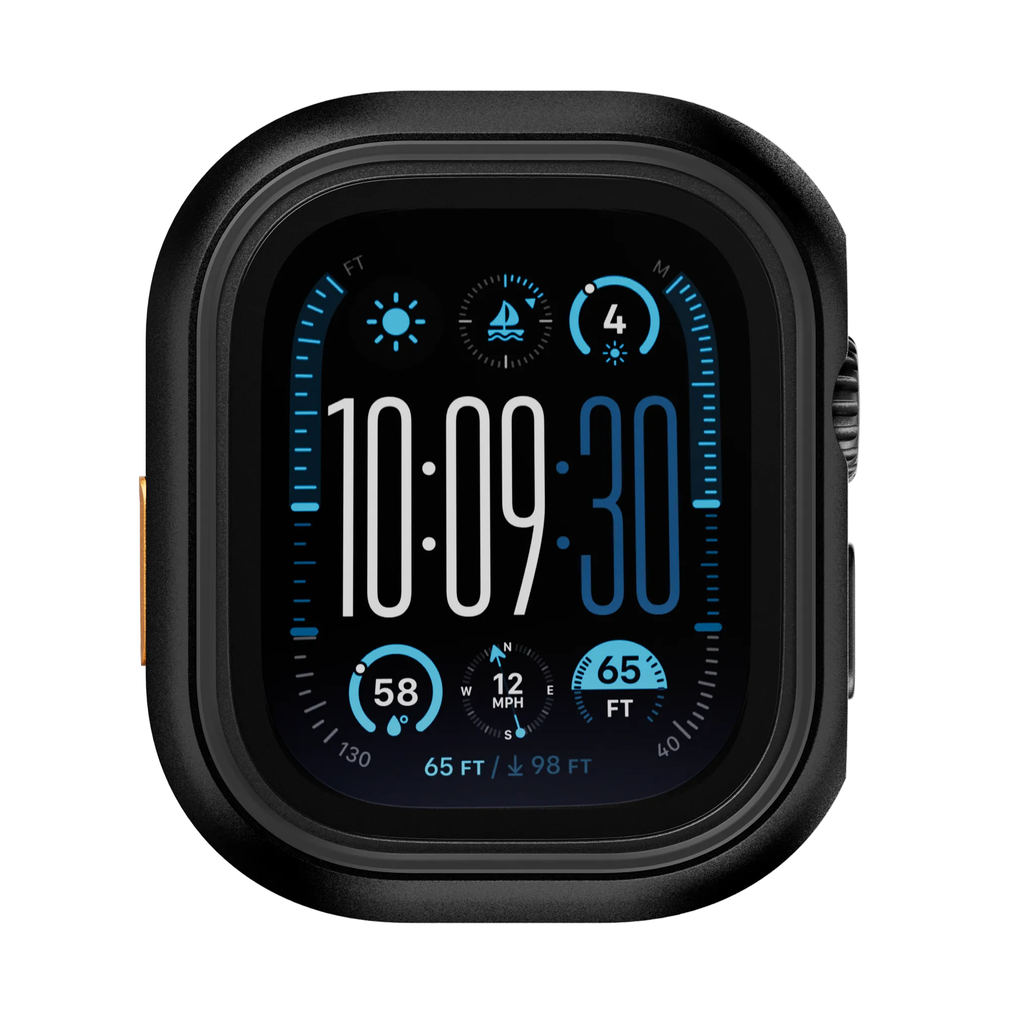 Odyssey Ultimate Edition - Aircraft-Grade Aluminum TPU Bumper Apple Watch Case