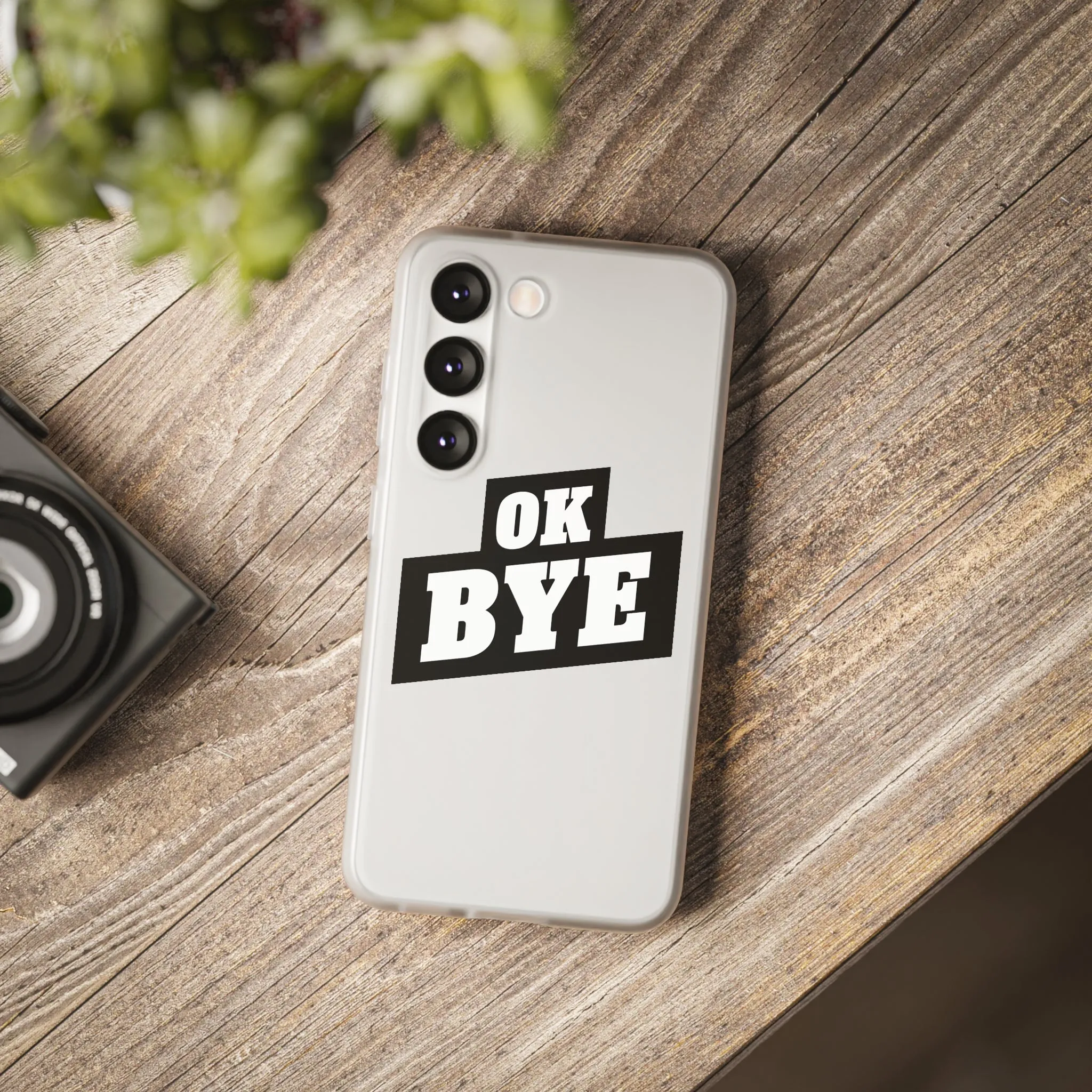 OK BYE Flexi Phone Case
