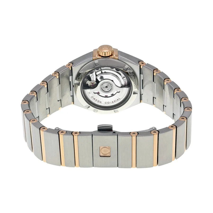 Omega Constellation Brown Mother of Pearl Diamond Automatic Ladies Watch 12325272057001 123.25.27.20.57.001