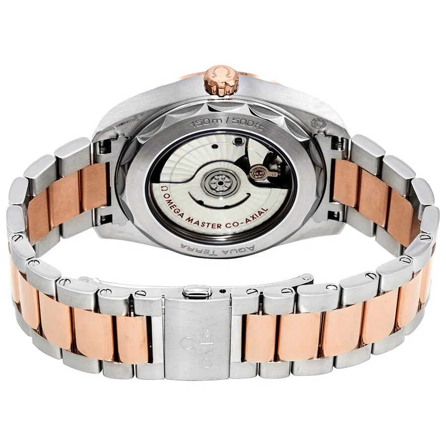 Omega Seamaster Aqua Terra Mother of Pearl Diamond Dial 38 mm Watch 220.20.38.20.55.001