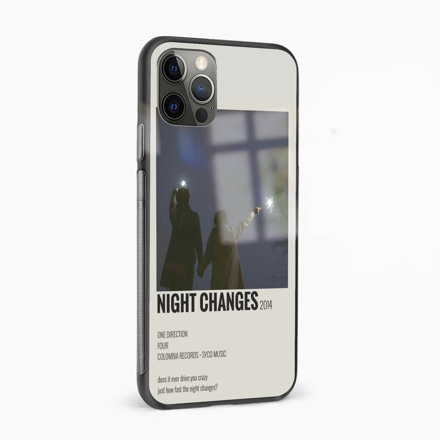 One Direction Midnight Changes Spotify Glass Phone Case Cover