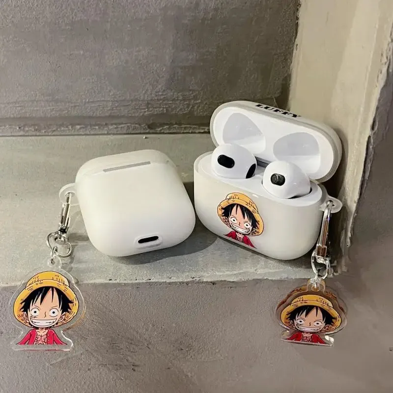 One Piece AirPod Case Cool Anime AirPod Case Luffy Zoro AirPods Case