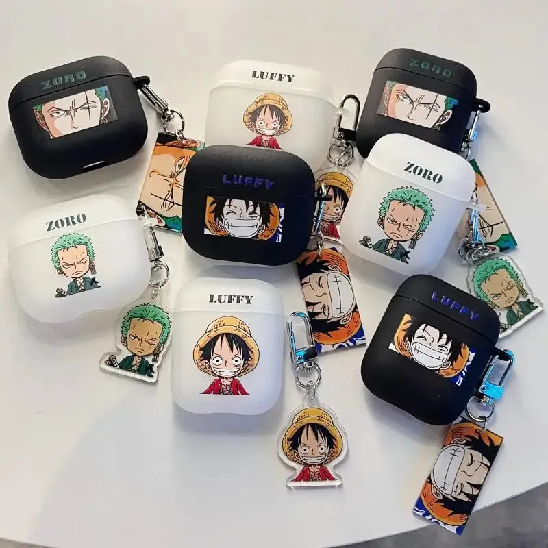 One Piece AirPod Case Cool Anime AirPod Case Luffy Zoro AirPods Case