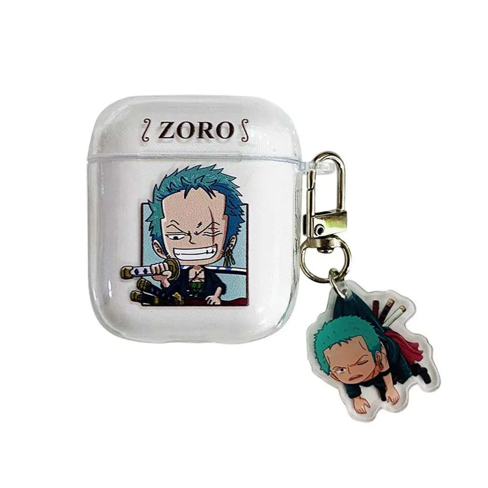 One Piece AirPod Case Cool Anime AirPod Case Luffy Zoro AirPods Case