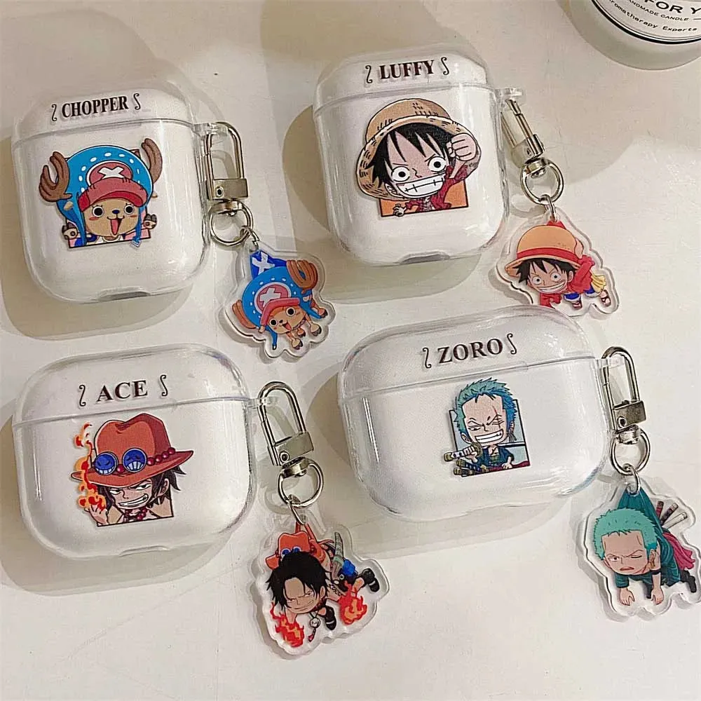 One Piece AirPod Case Cool Anime AirPod Case Luffy Zoro AirPods Case