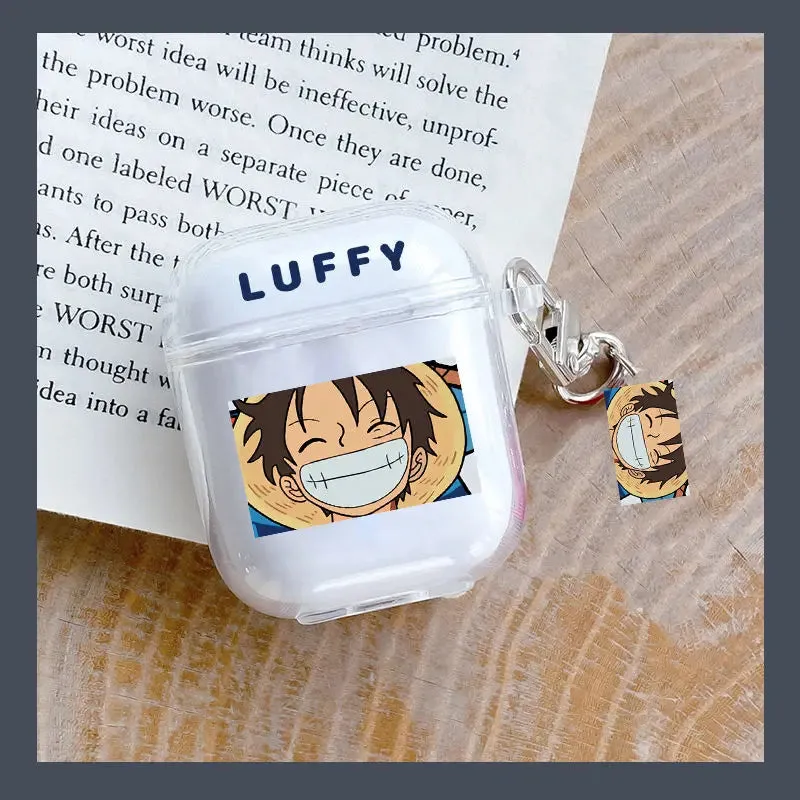 One Piece AirPod Case Cool Anime AirPod Case Luffy Zoro AirPods Case