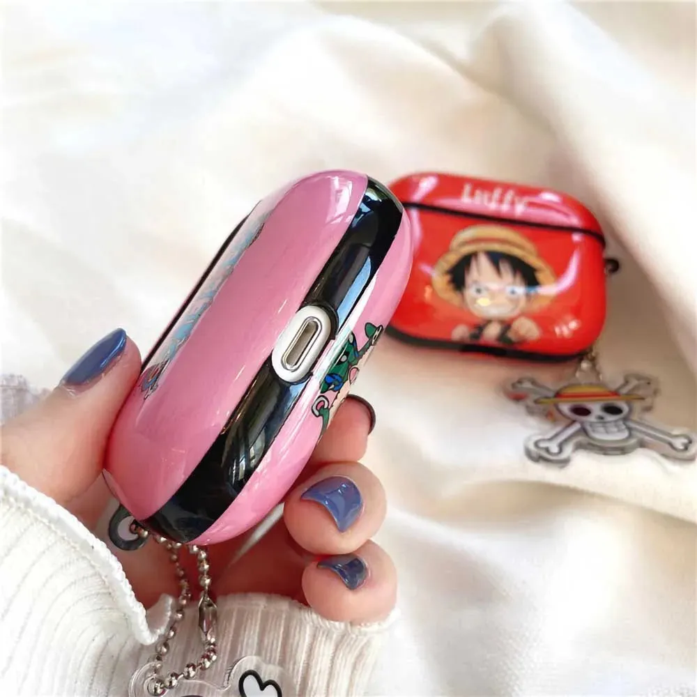 One Piece AirPod Case Cool Anime AirPod Case Luffy Zoro AirPods Case