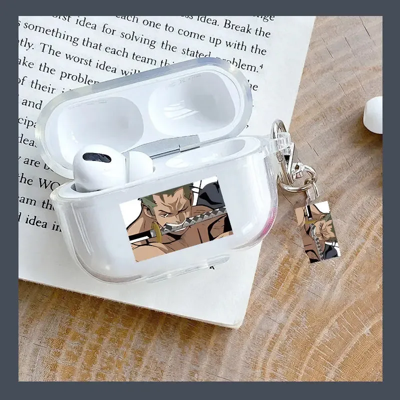One Piece AirPod Case Cool Anime AirPod Case Luffy Zoro AirPods Case