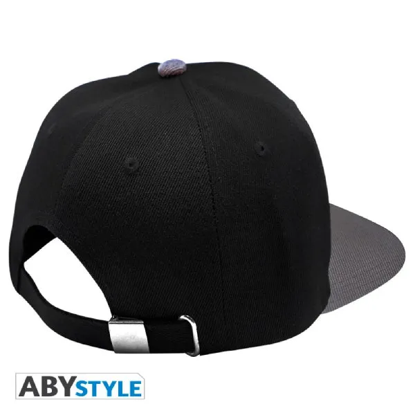 ONE PIECE - Snapback Cap - Black & Grey - Skull Luffy