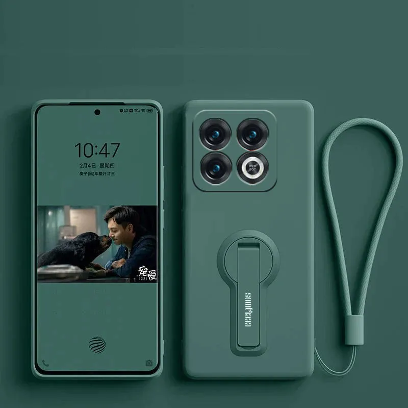 OnePlus 10 Pro Luxury Soft Shield Kickstand Case