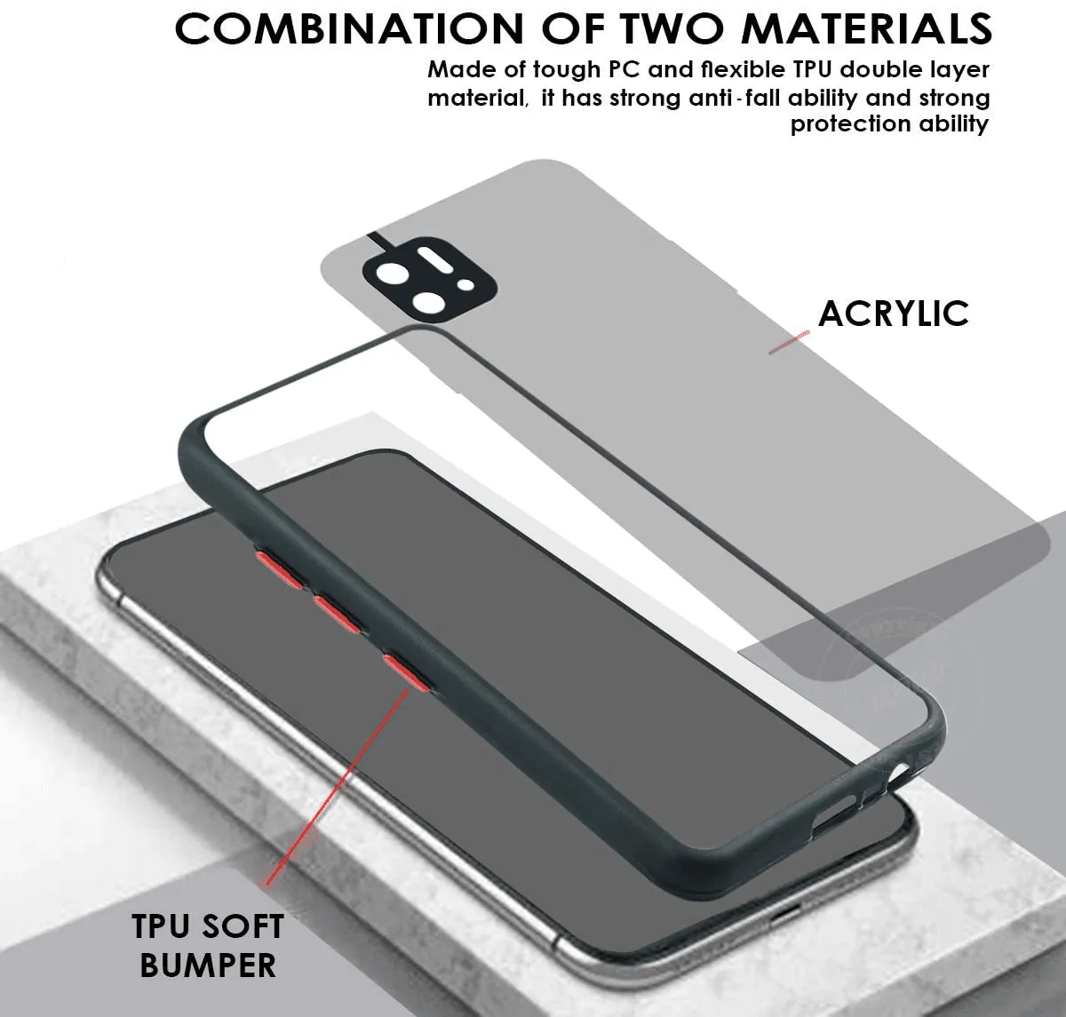 Oppo A16K Fashion Smoke Case