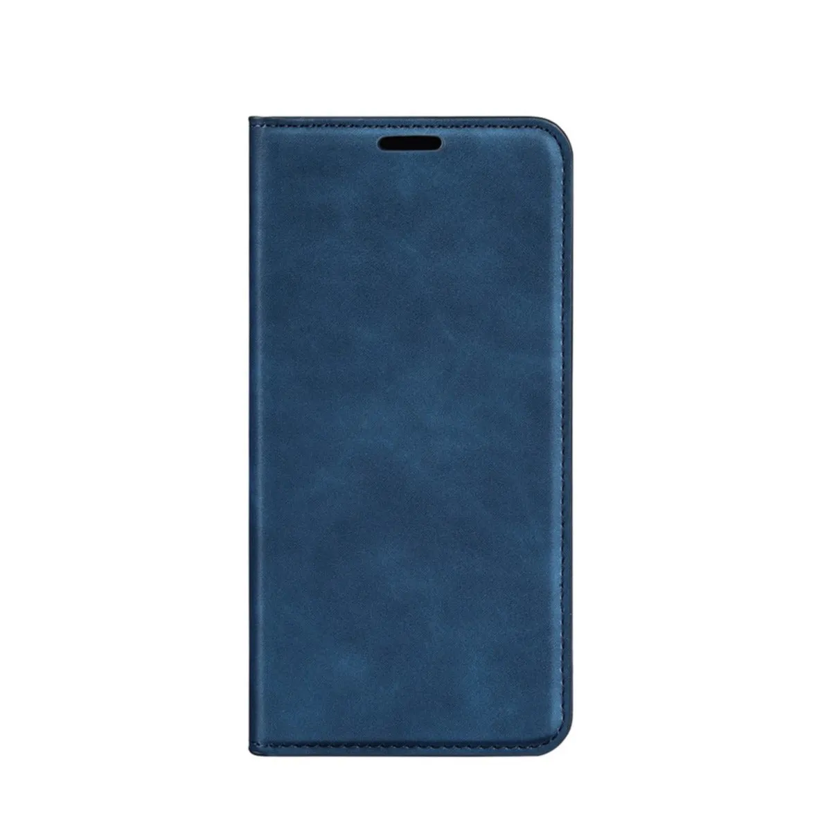 Oppo A57s / A57 Leather Case Flip Cover with Card Slots - Blue