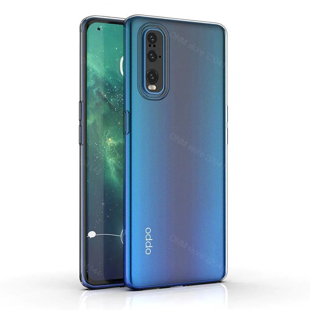 Oppo Find X3 Neo Silicone Gel Ultra Slim Case Clear
