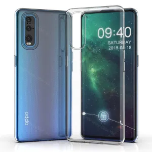 Oppo Find X3 Neo Silicone Gel Ultra Slim Case Clear