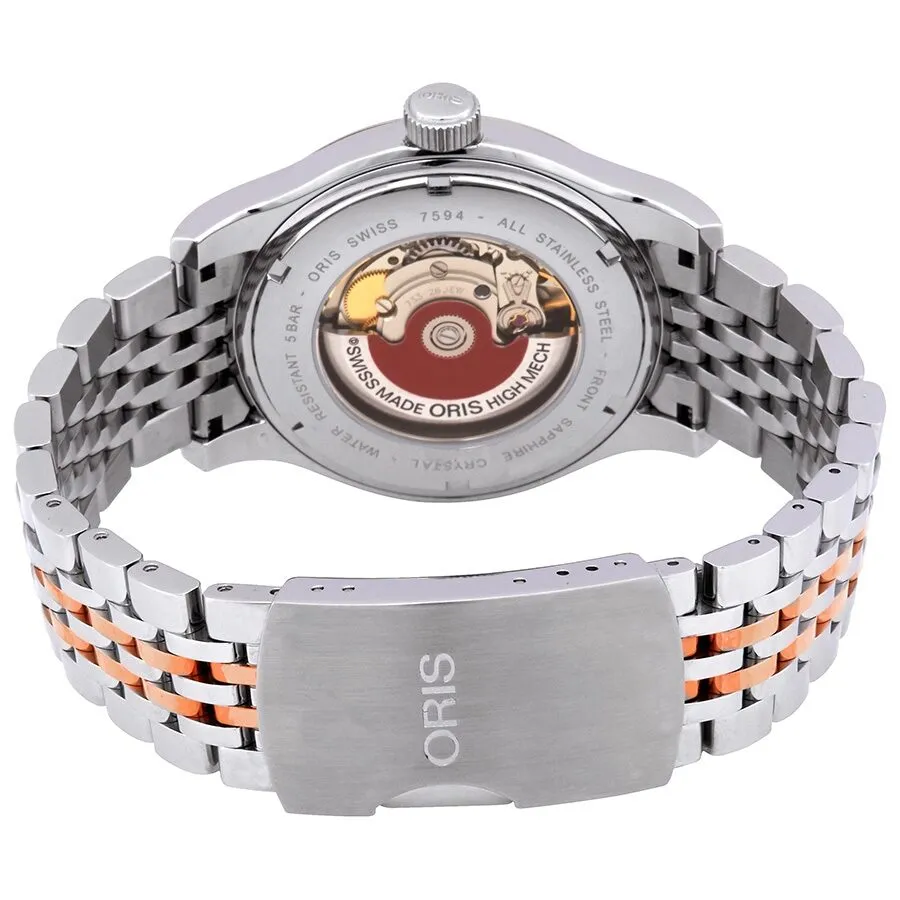 Oris Classic Date Automatic Blue Dial Two-tone Men's Watch 01 733 7594 4335-07 01 733 7594 4335-07 8 20 63