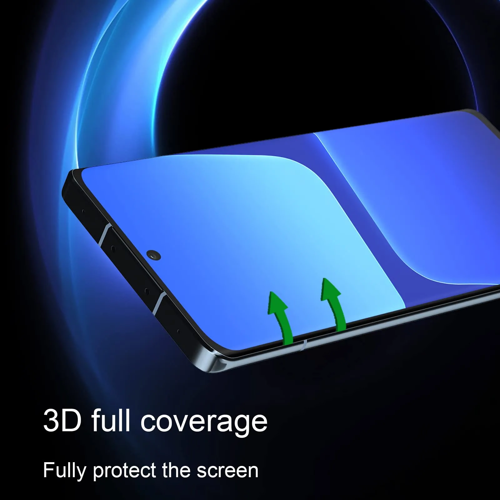 Pack Of 2 for Xiaomi 13 Pro Screen Protector |Tempered Glass - Black