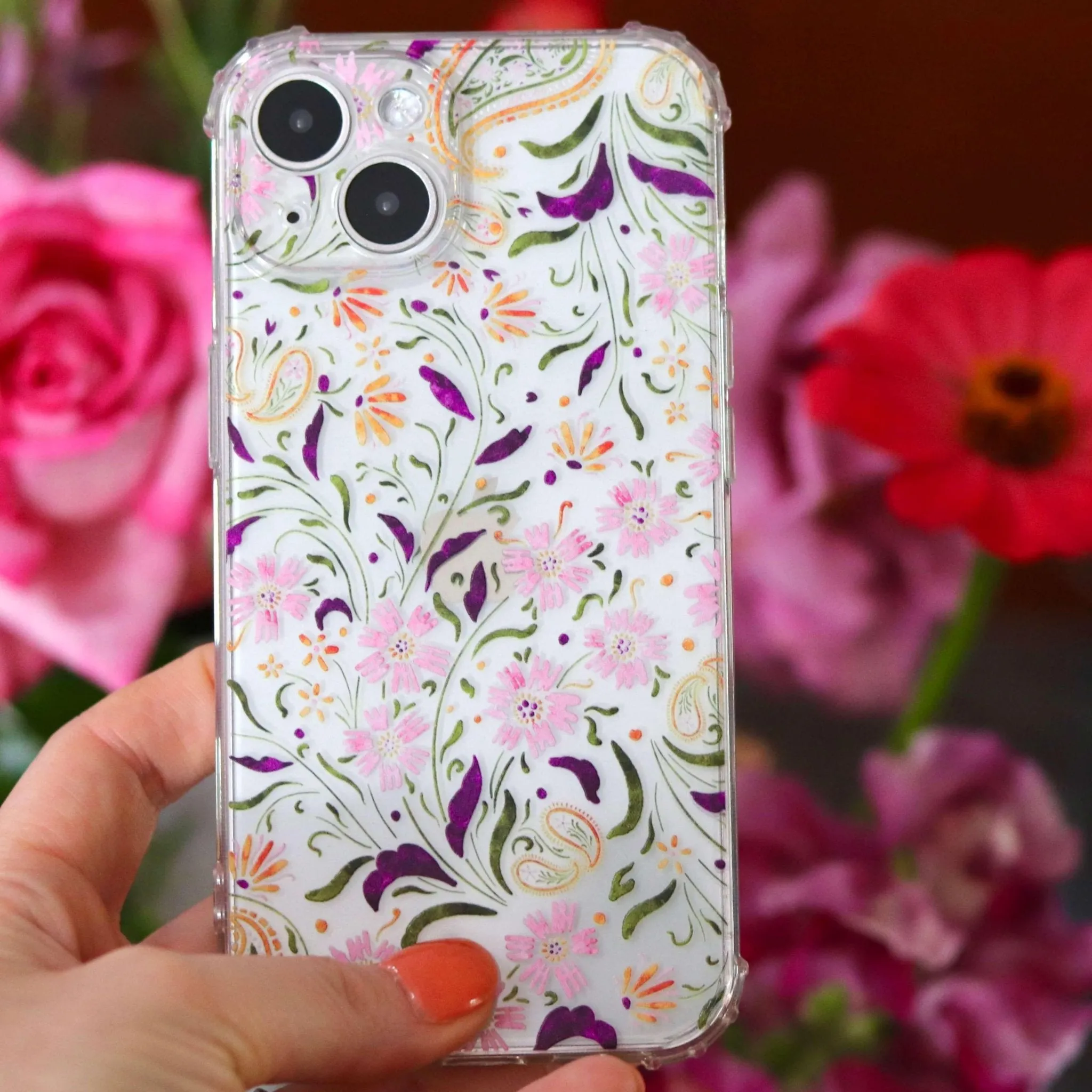 Paisley - Protective Anti-Knock Mobile Phone Case