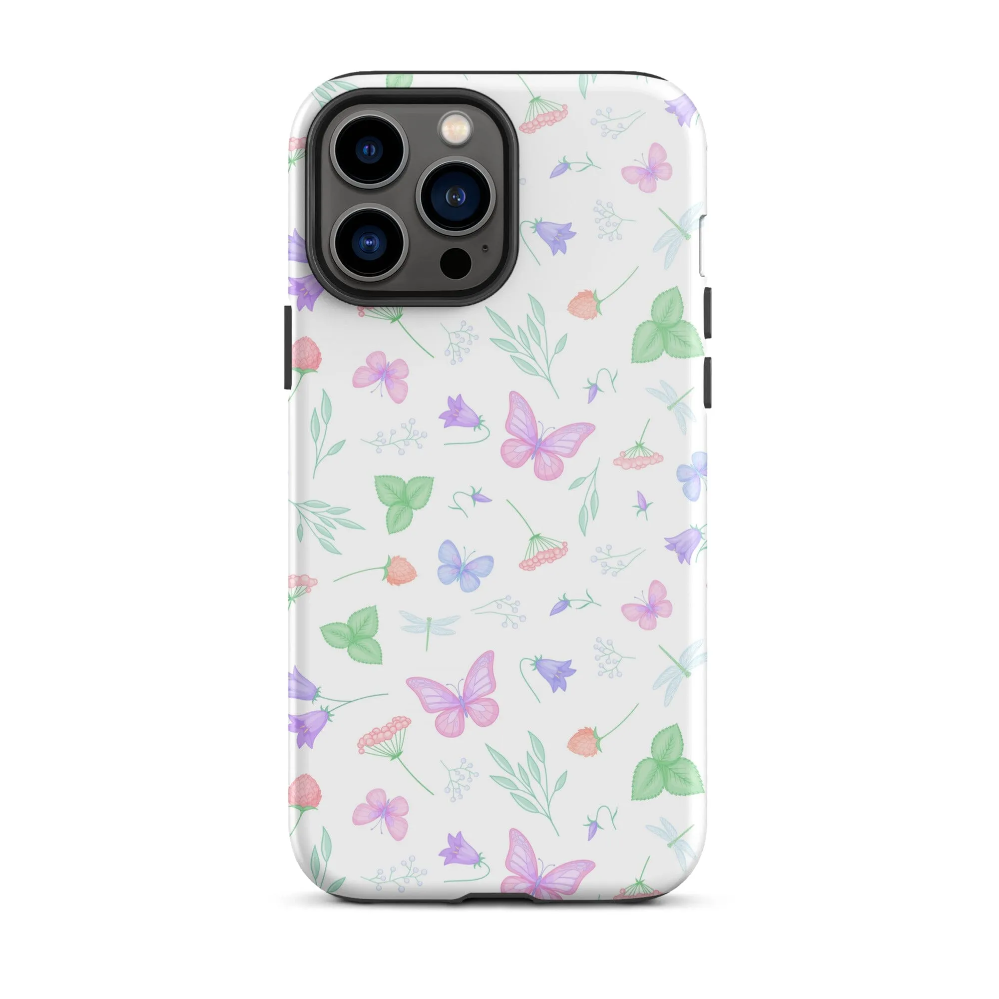 Pastel Butterflies iPhone case