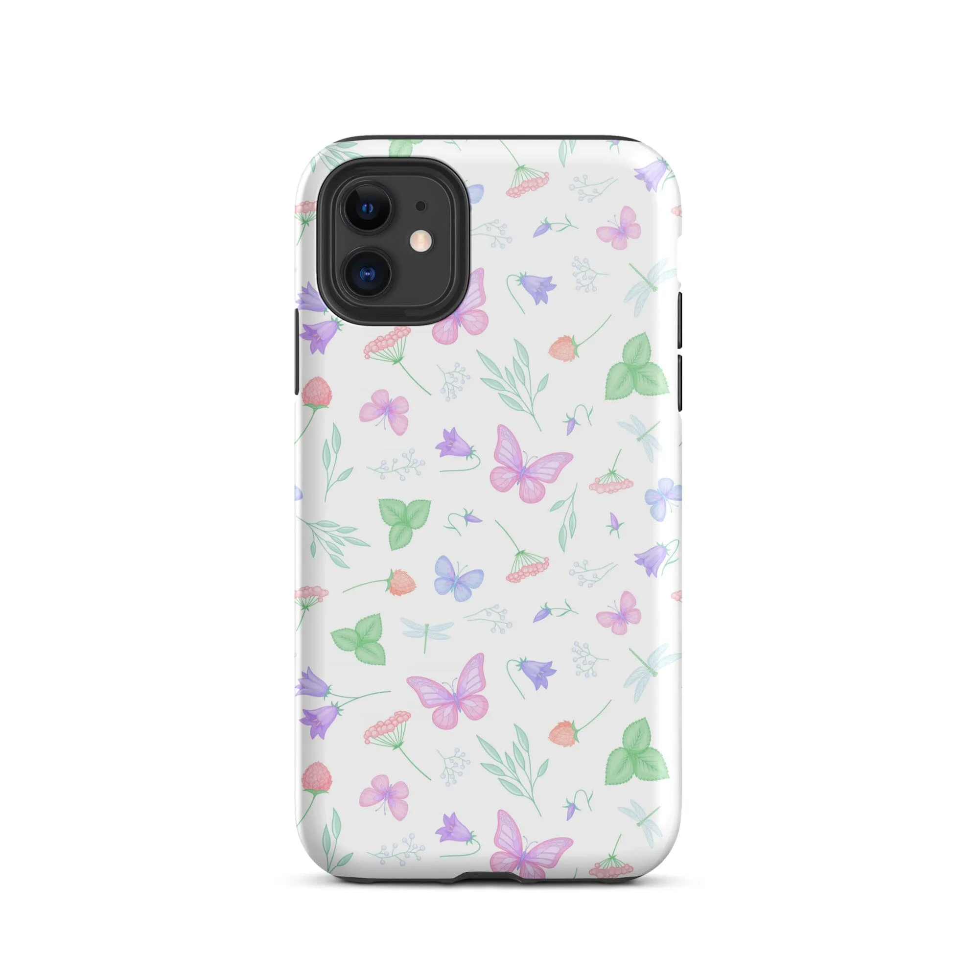 Pastel Butterflies iPhone case