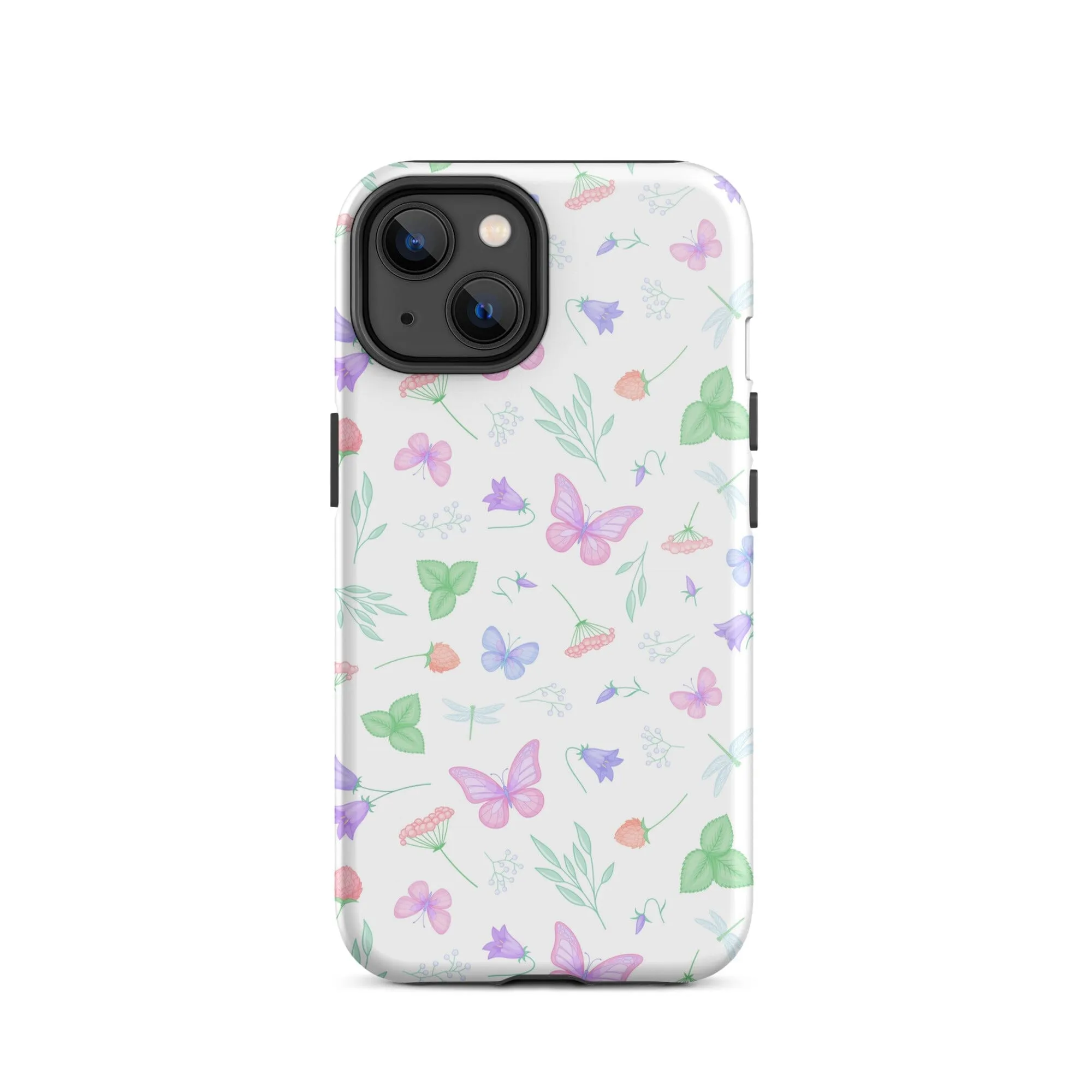 Pastel Butterflies iPhone case
