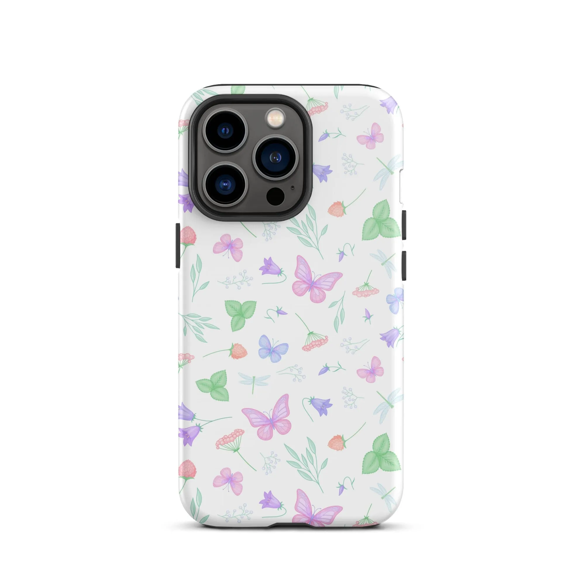 Pastel Butterflies iPhone case