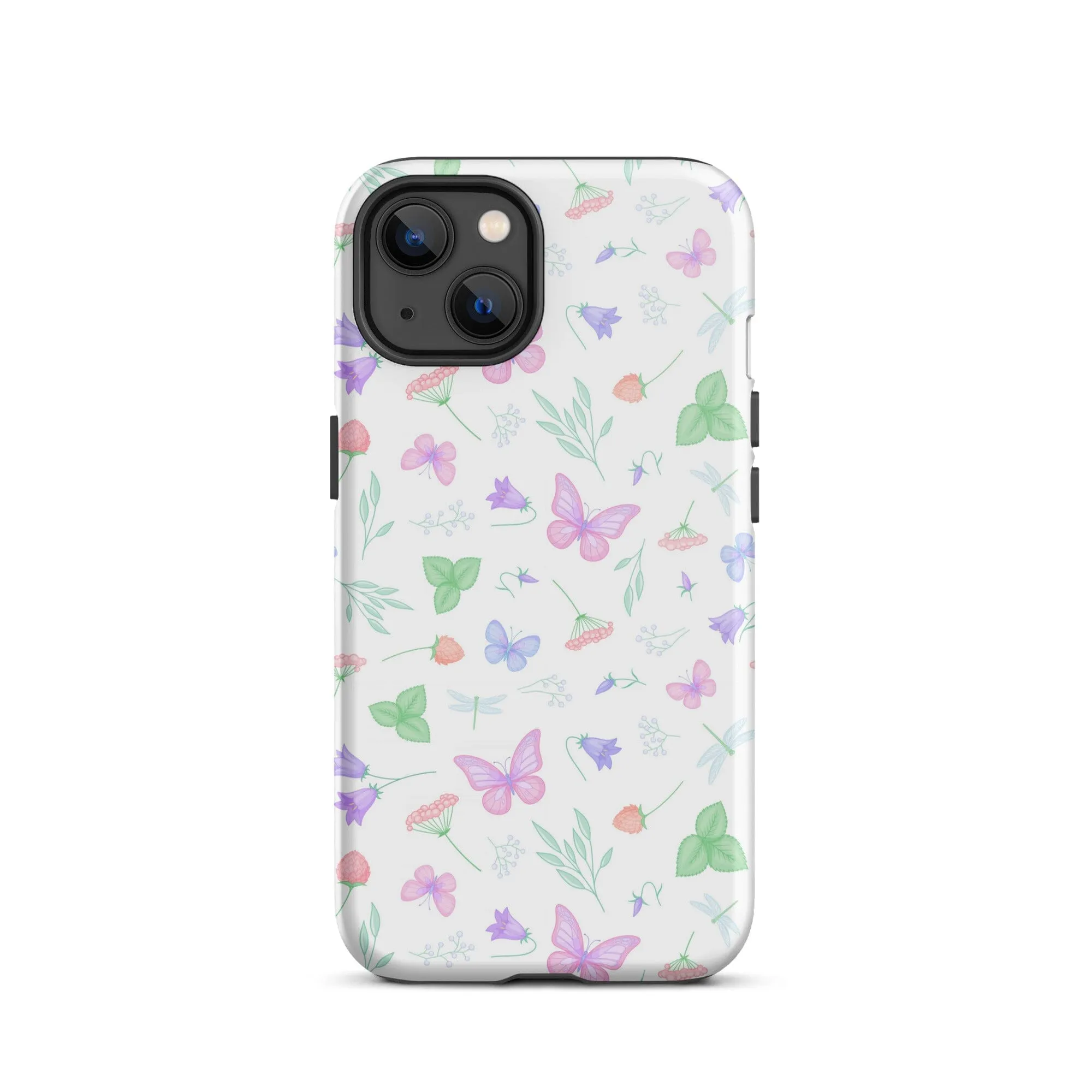 Pastel Butterflies iPhone case