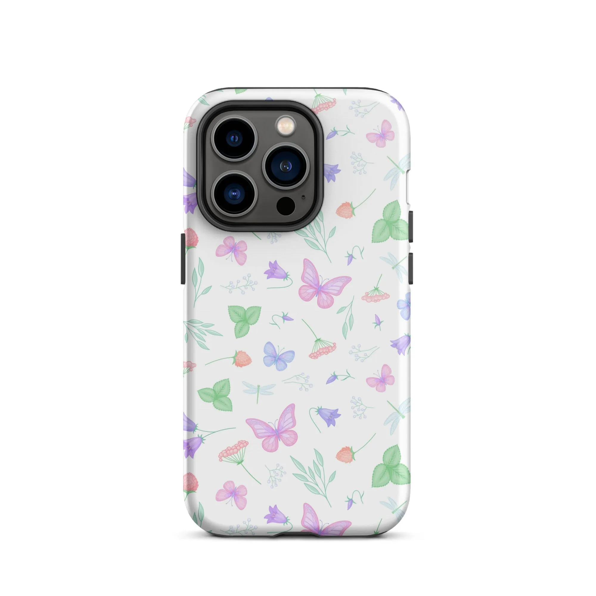 Pastel Butterflies iPhone case