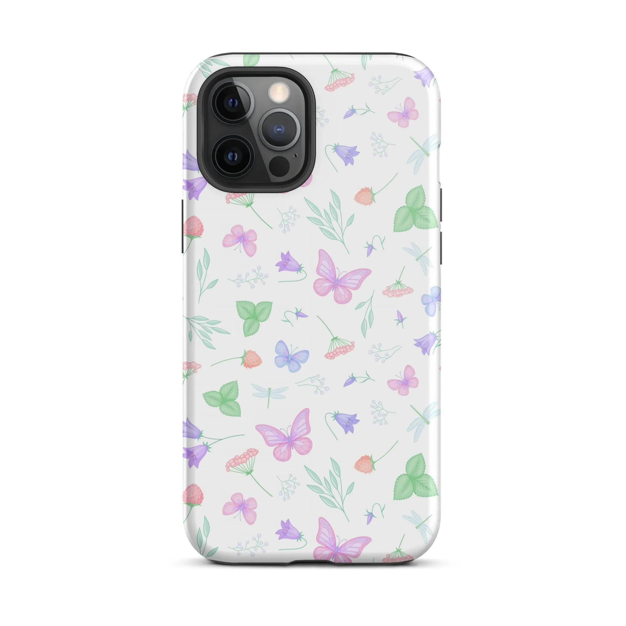 Pastel Butterflies iPhone case