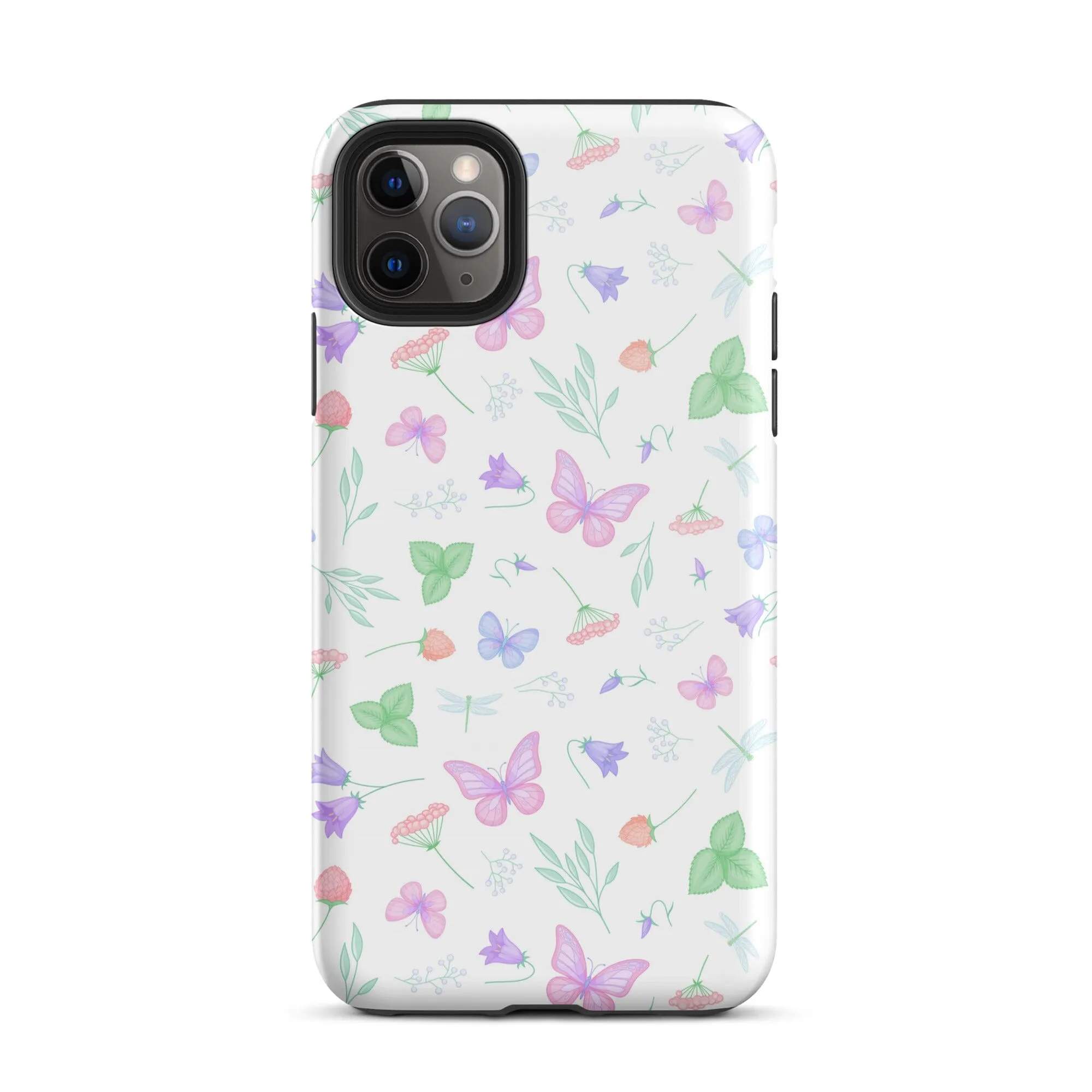 Pastel Butterflies iPhone case