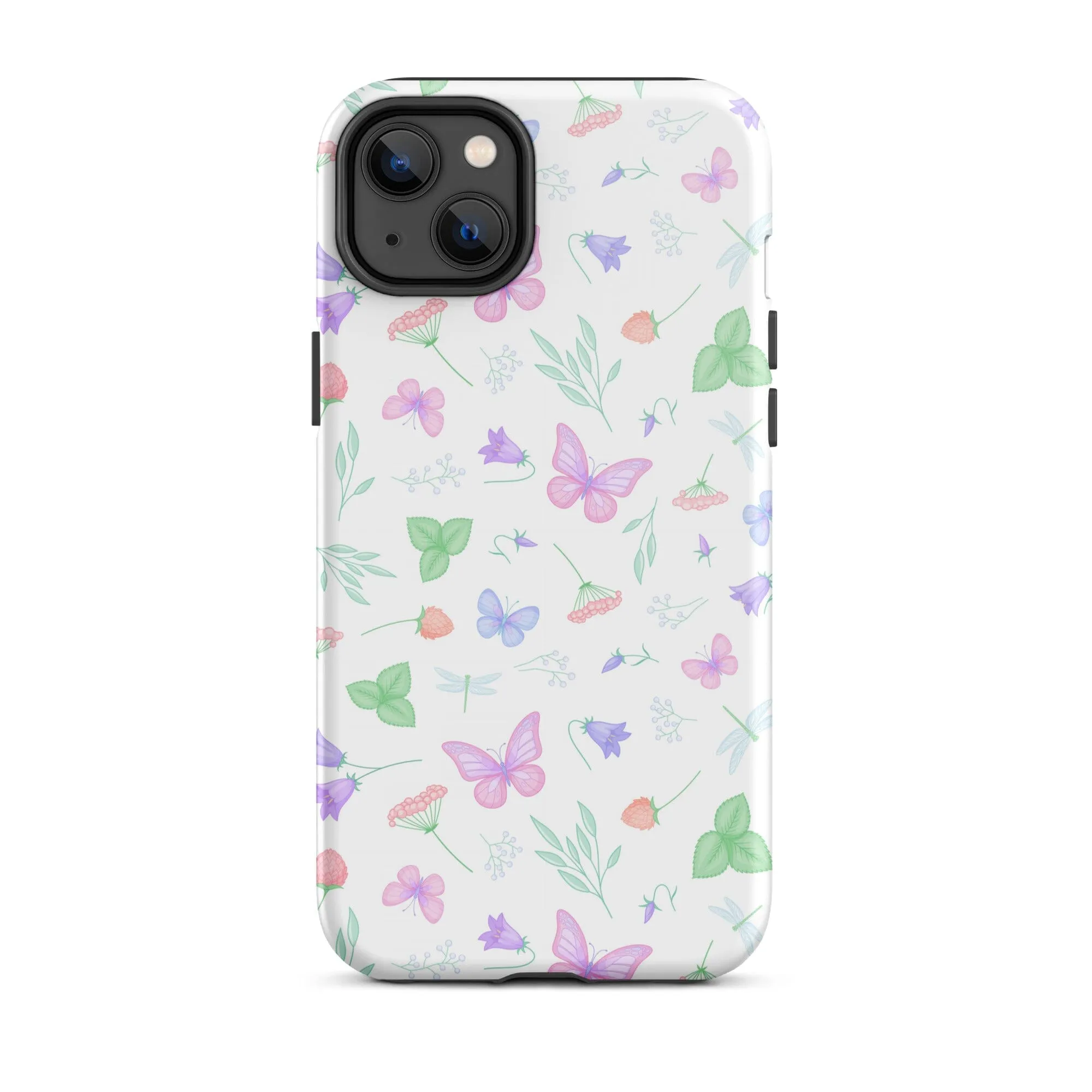 Pastel Butterflies iPhone case