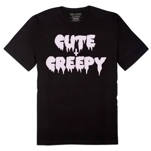 Pastel Goth T-Shirt Cute and Creepy Goth Occult Alt Clothing Black Tee