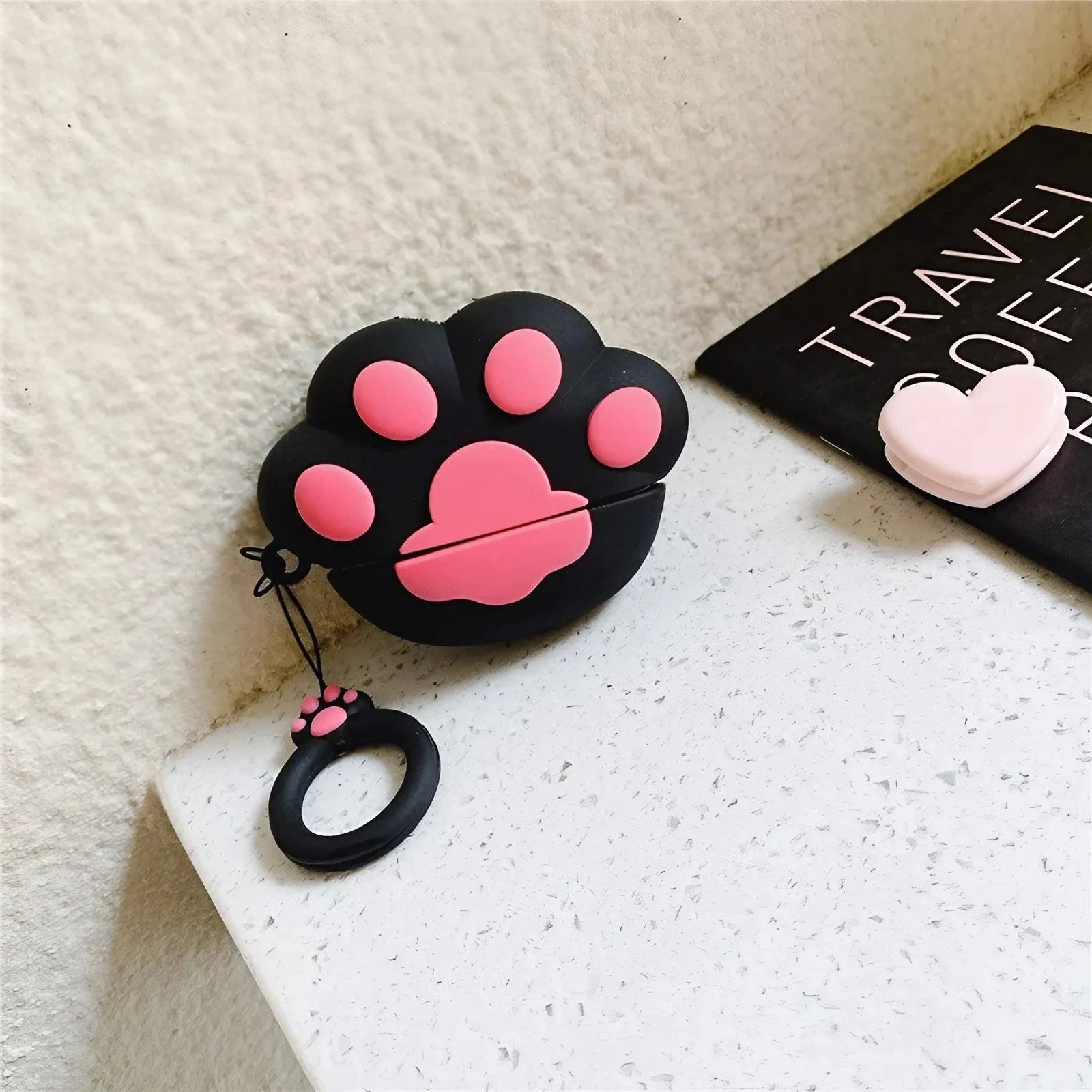 Paw AirPods Case Cute Cartoon Cat Paw For Apple Earphone Case