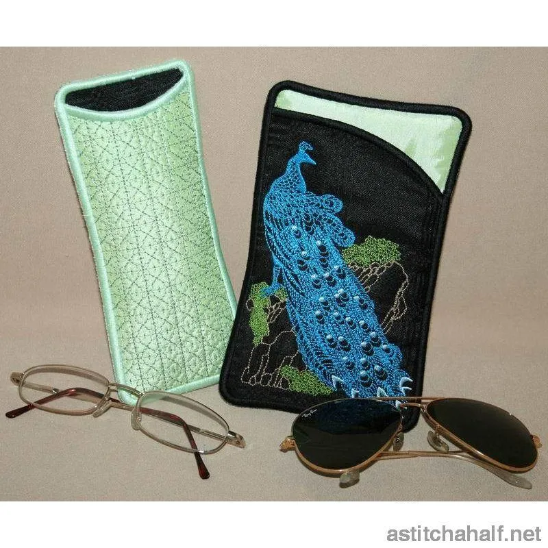 Peacock Eyeglass Cases 03