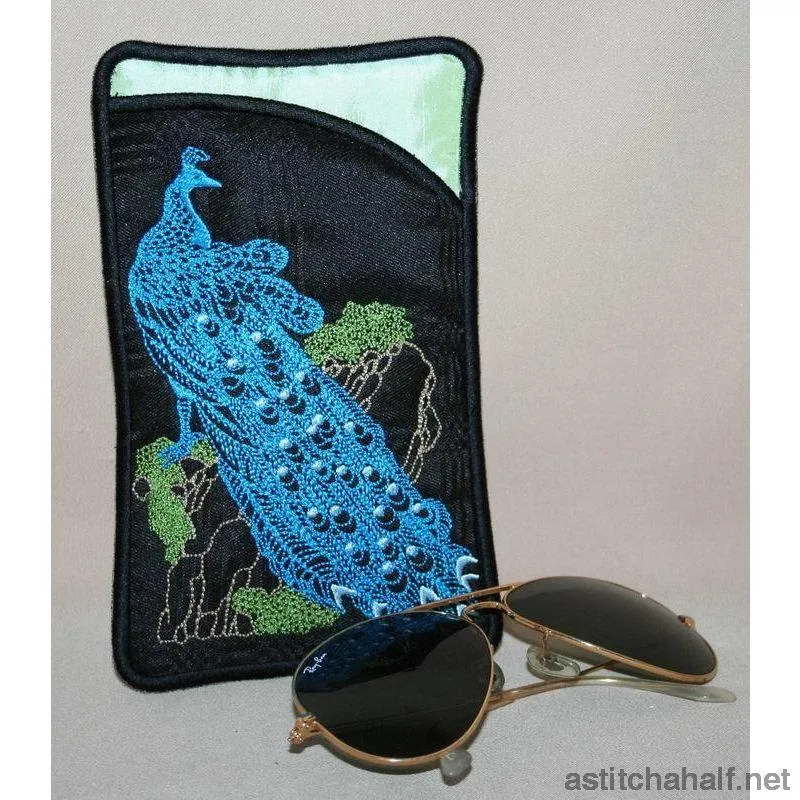 Peacock Eyeglass Cases 03