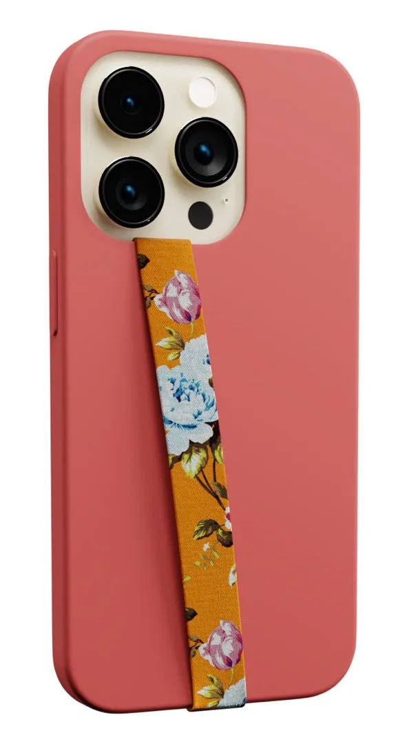 Peonies Phone Strap