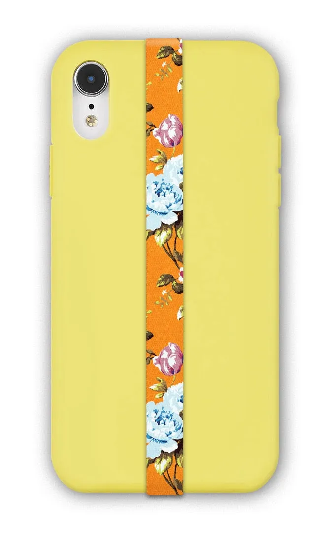 Peonies Phone Strap