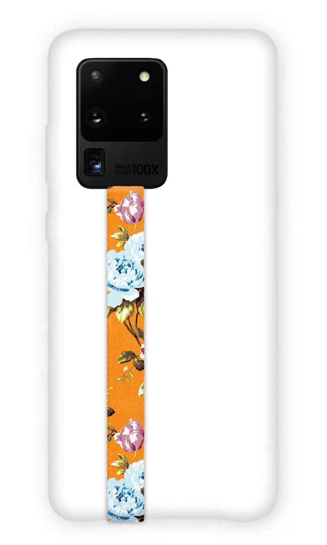 Peonies Phone Strap