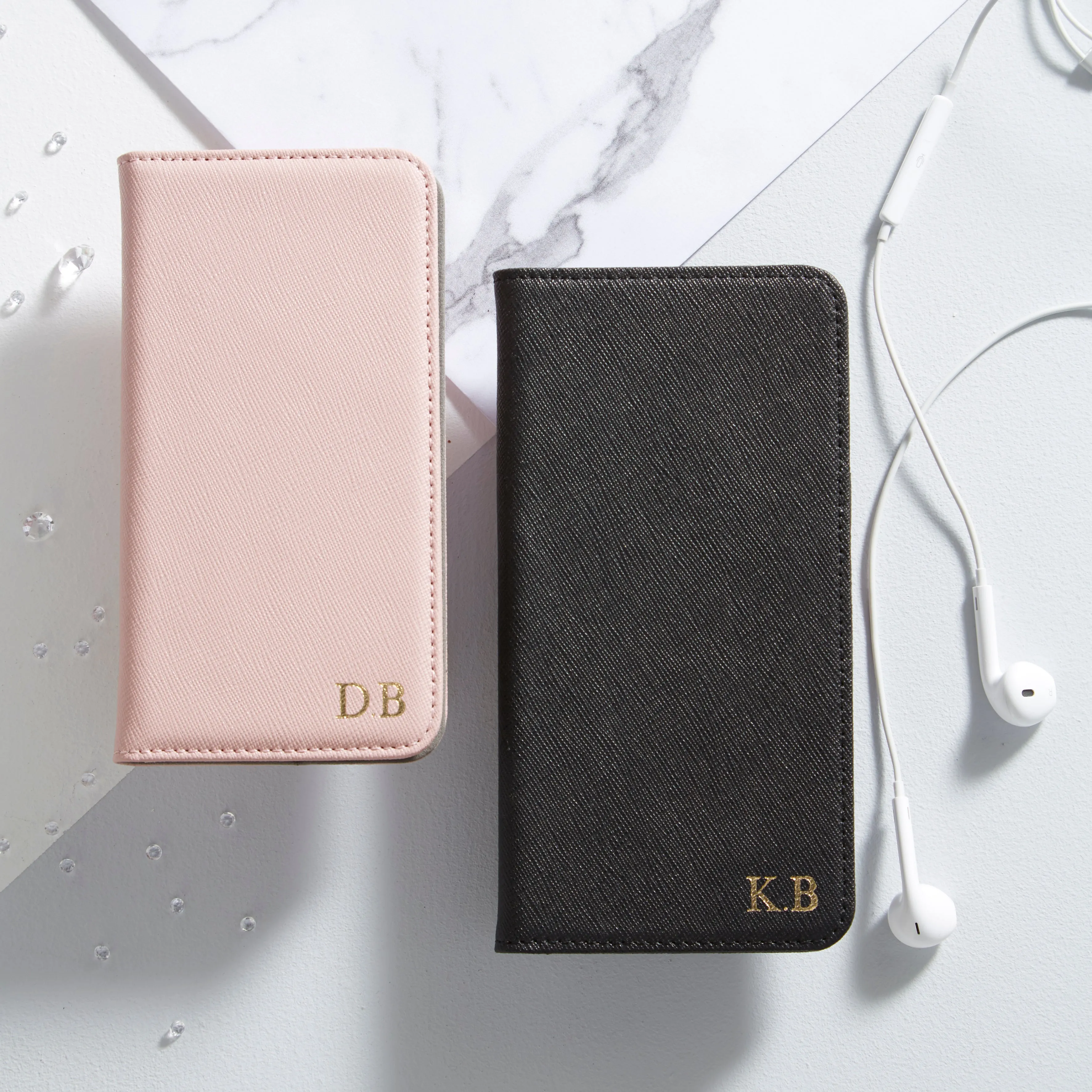 Personalised Flip Phone Case | Blush