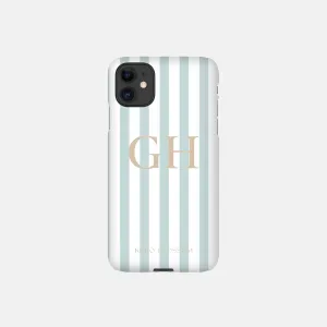 Personalised Phone Case | Amalfi Stripe in Teal