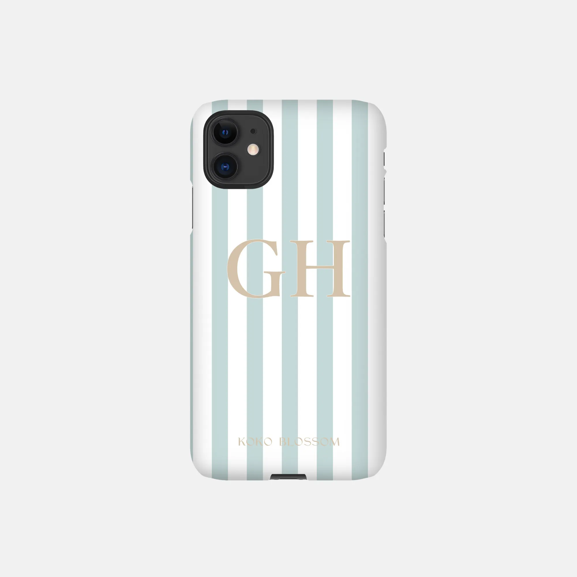 Personalised Phone Case | Amalfi Stripe in Teal