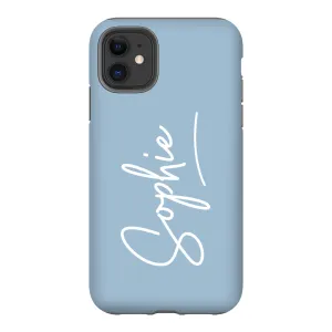 Personalised Phone Case | Signature in Cloud
